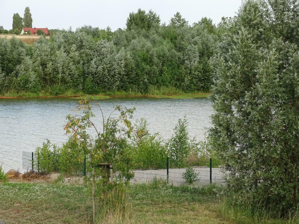 Feriendomizil Am Stoermthaler See, Lagovida, Leipziger Neuseenland, Grosspoesna, Privatstrand エクステリア 写真