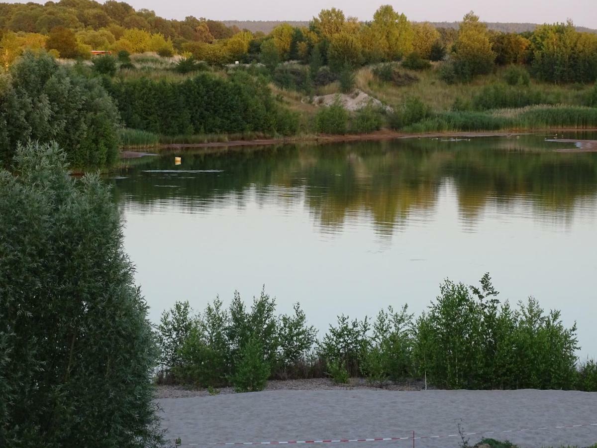 Feriendomizil Am Stoermthaler See, Lagovida, Leipziger Neuseenland, Grosspoesna, Privatstrand エクステリア 写真