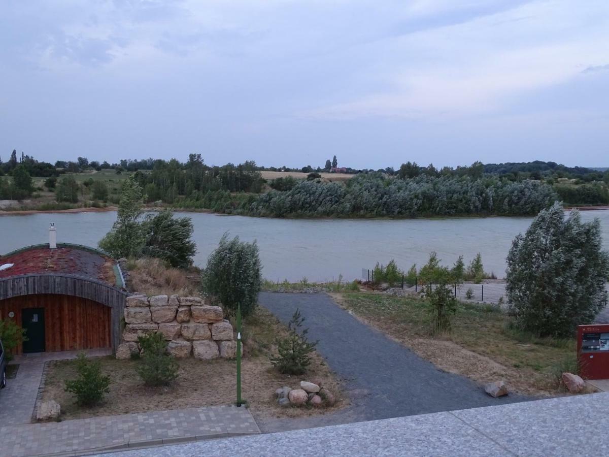 Feriendomizil Am Stoermthaler See, Lagovida, Leipziger Neuseenland, Grosspoesna, Privatstrand エクステリア 写真