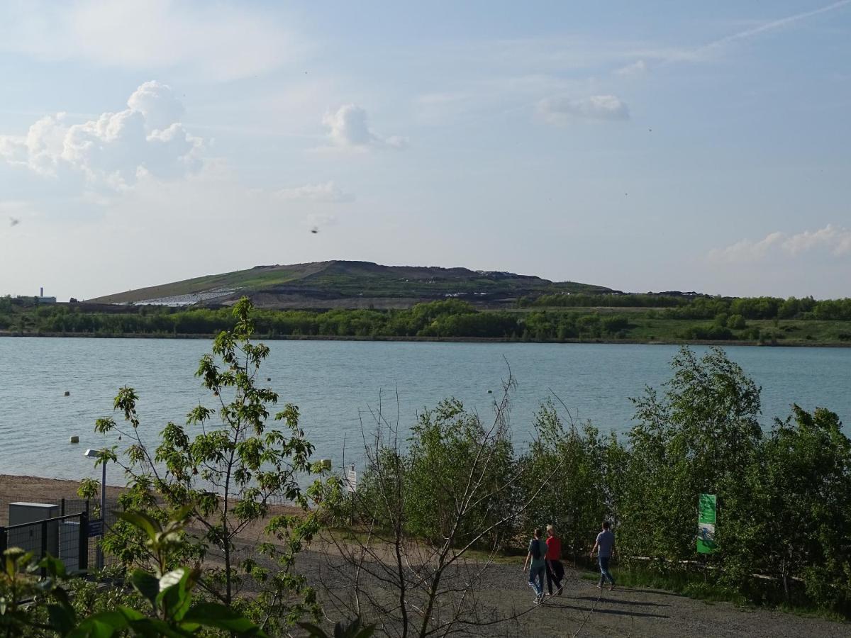 Feriendomizil Am Stoermthaler See, Lagovida, Leipziger Neuseenland, Grosspoesna, Privatstrand エクステリア 写真